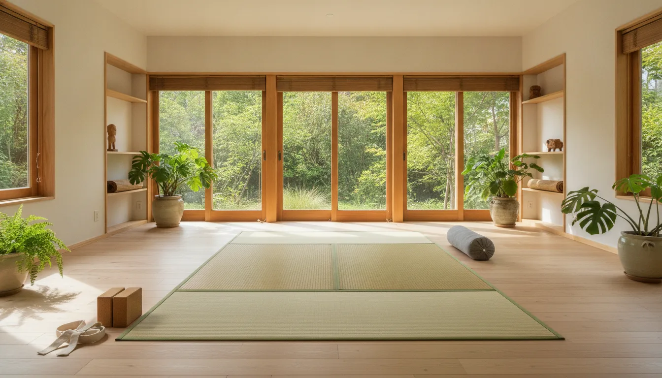 Enhance Your Yoga Practice Indoors with a Natural Grass Mat